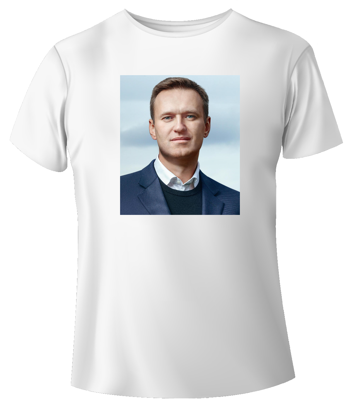 Футболка "Навальный.Фото" белая